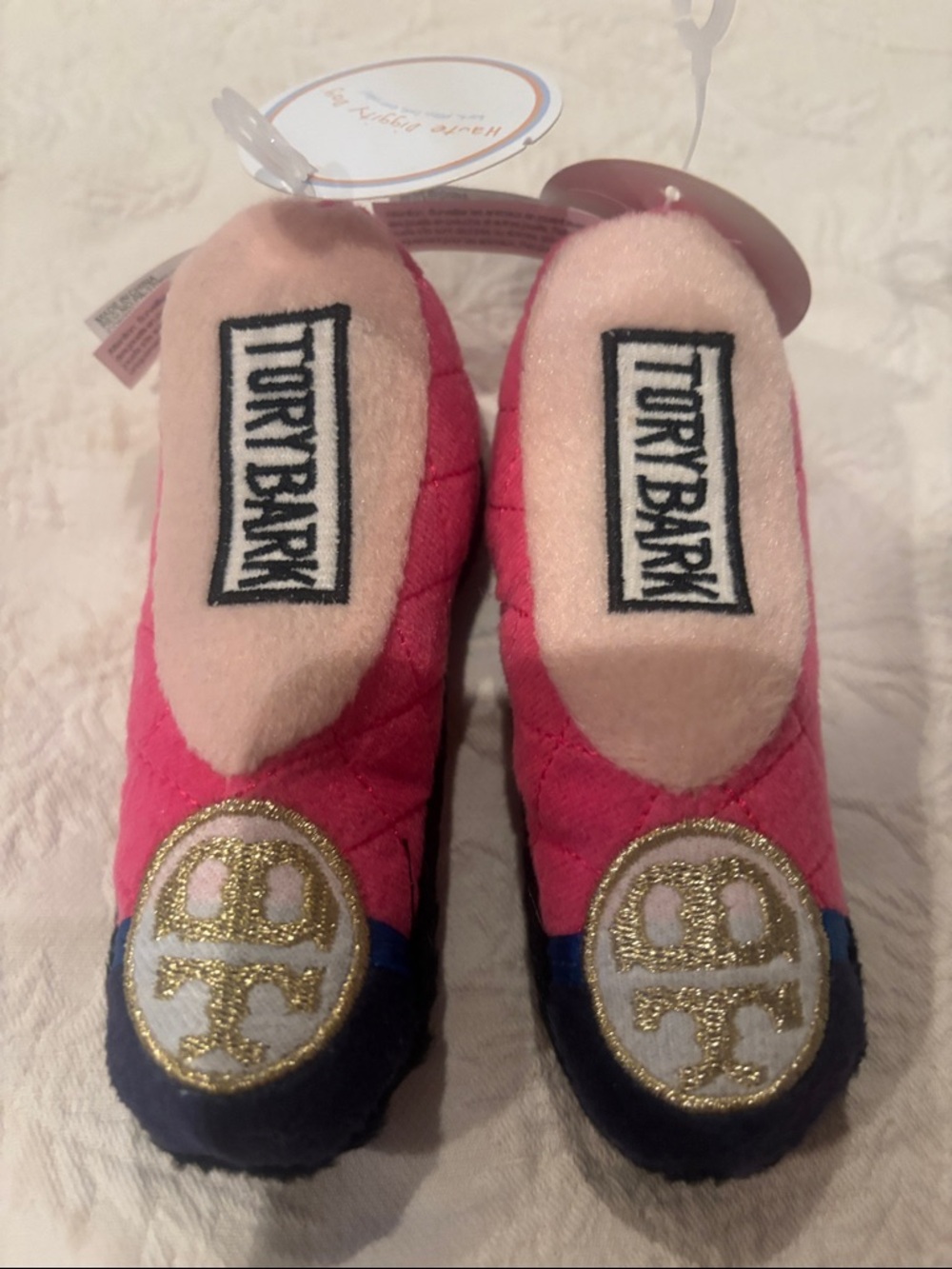 NWT Tory Bark Squeaky toys, lot of 2